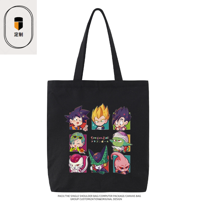 Anime Merchandise In Japan - Tas Kanvas Lucu Kartun Chibi Dragon