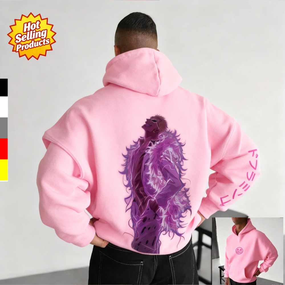 Hoodie One Piece Donquixote Do - Anime Merchandise Store Japan ulasan dan harga