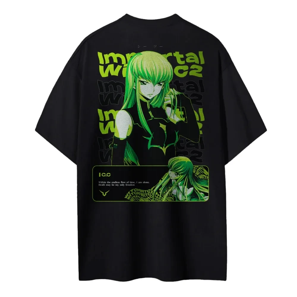 Kaos Code Geass Baru C.C. Kaos - Anime Merchandise Store Japan ulasan dan harga