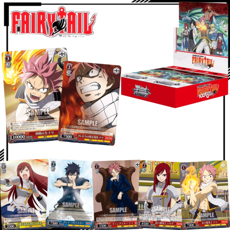 FAIRY TAIL Booster Pack Kartu  - Anime Merchandise In Japanese ulasan dan harga