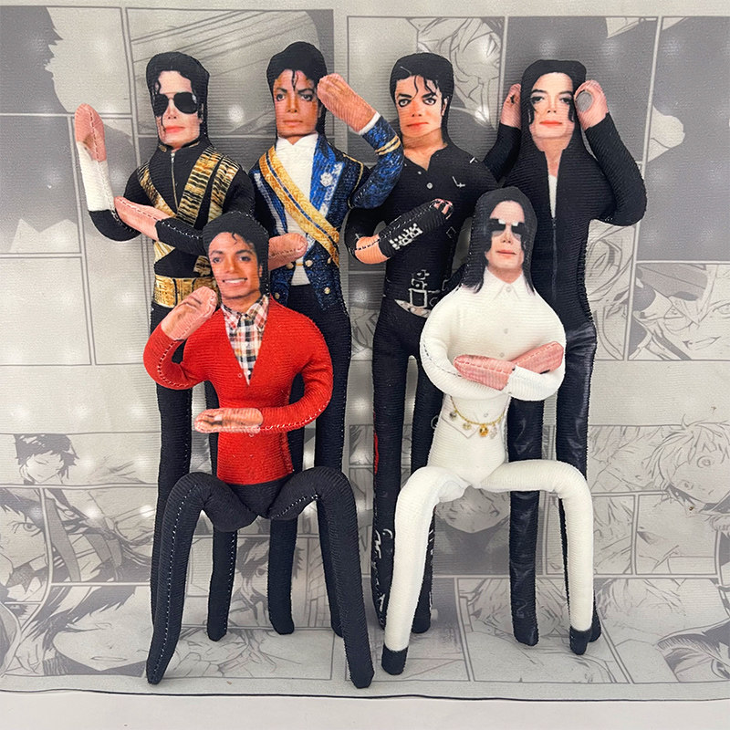 Boneka Plush Michael Jackson d - Anime Merchandise Plush Toys ulasan dan harga