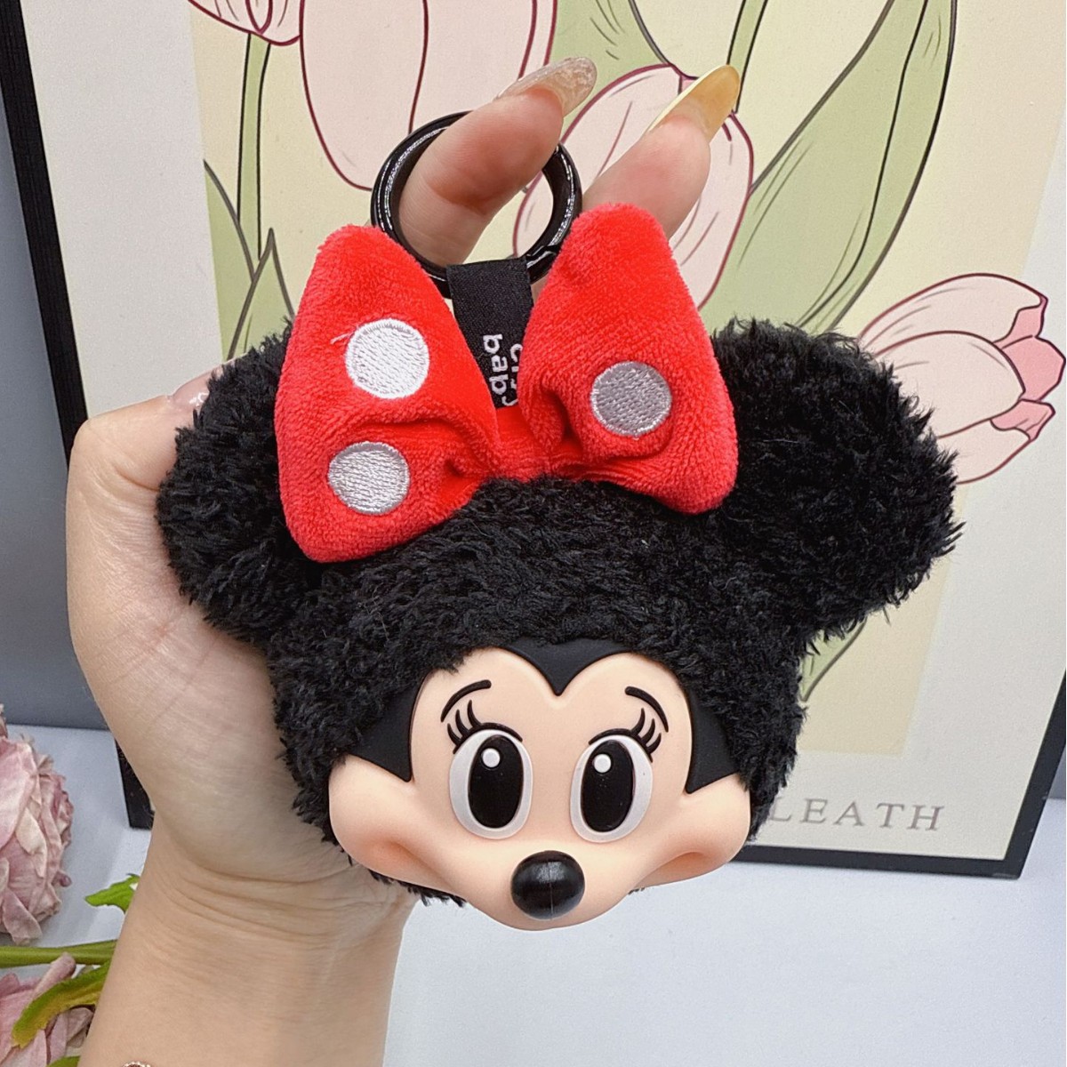 Gantungan Kunci Boneka Mickey  - Anime Merchandise Plush Toys ulasan dan harga
