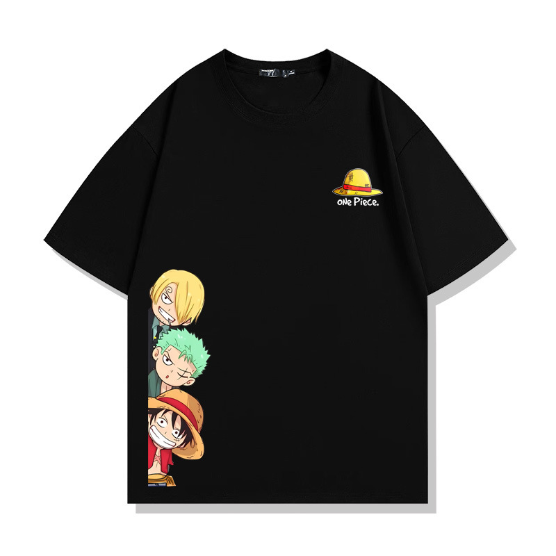 Kaus Uniseks One Piece Straw H - Popular Anime Merchandise ulasan dan harga